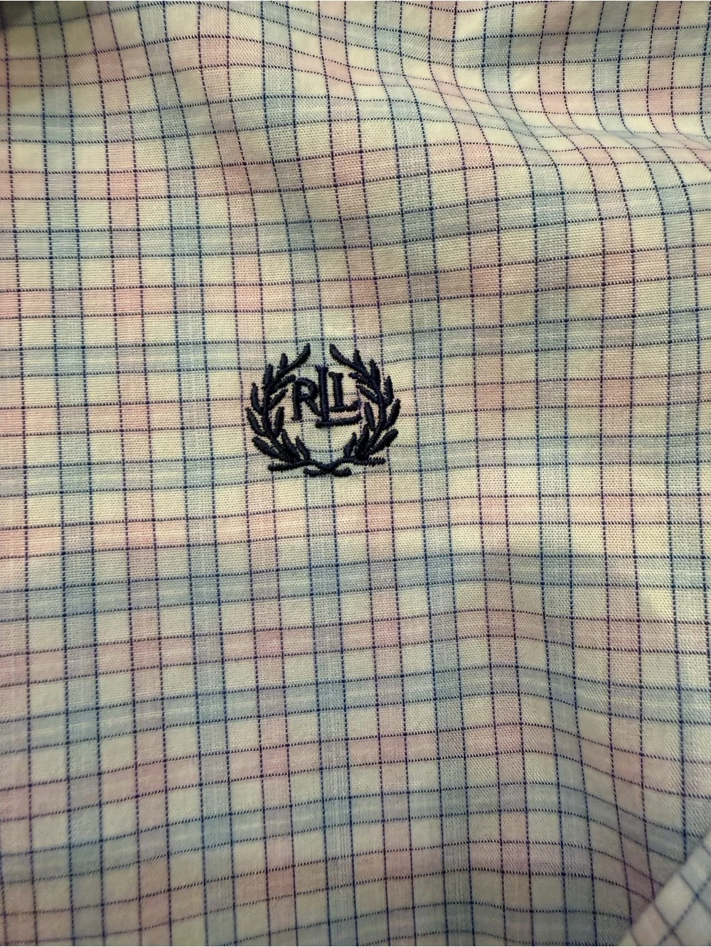 Lauren Ralph Lauren Pink Blue Plaid Button-Down Shirt - Boys